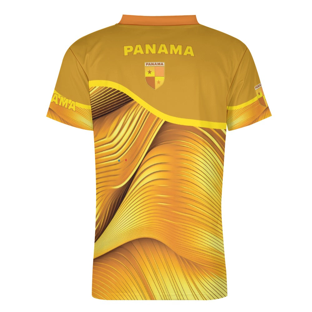 Panama Golden Football clothes V-neck