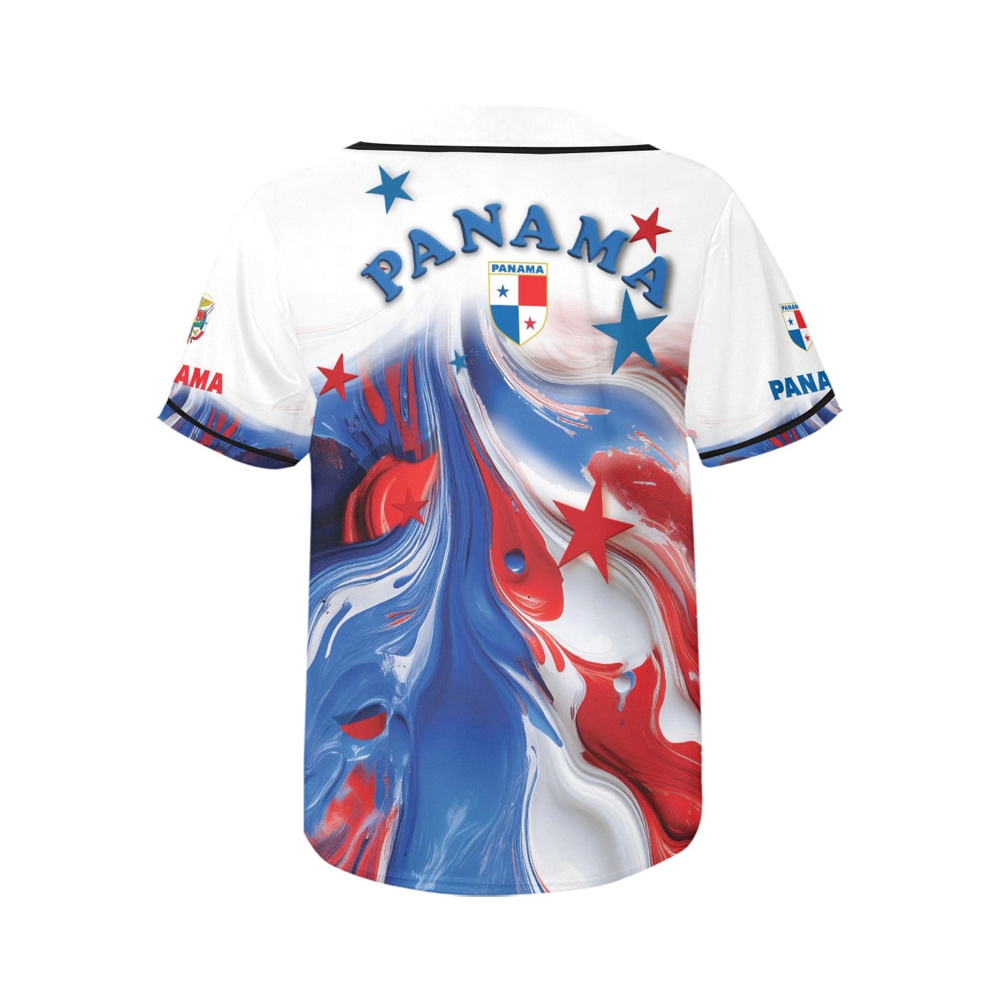 Panama Paint 2 Women's All Over Print Baseball Jersey(ModelT50)