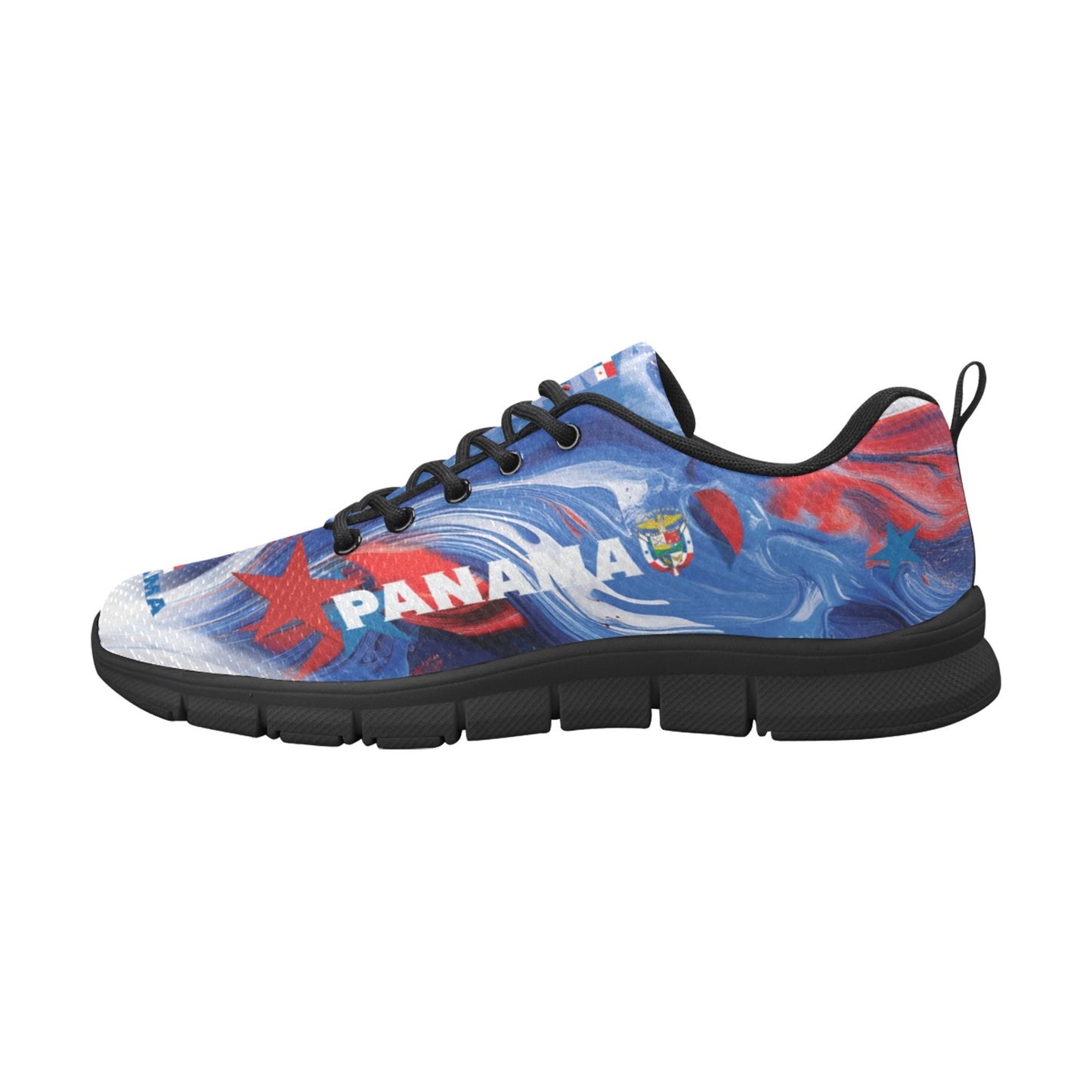Panama Paint Women's Breathable Sneakers (Model 055)