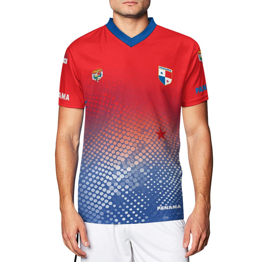 Panama Dots Football clothes V-neck
