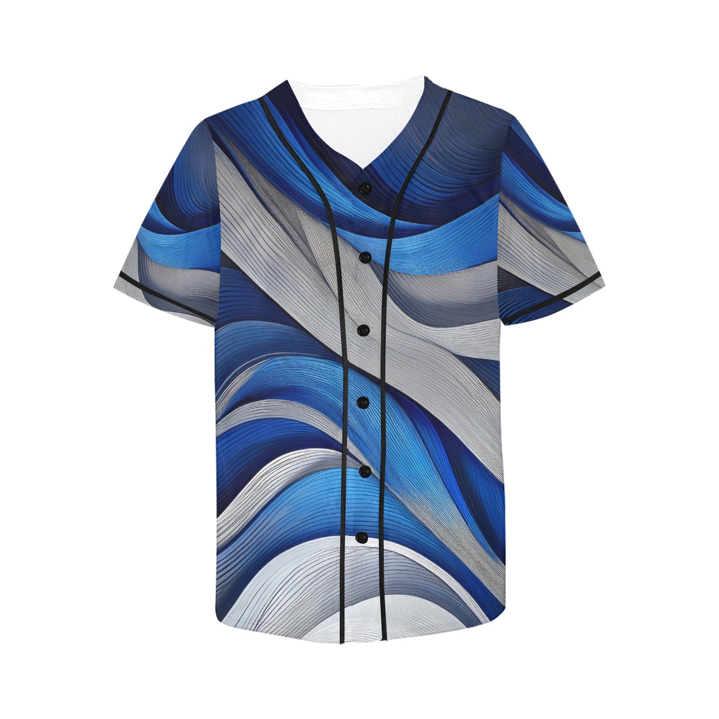 Blue Ribbon Women's All Over Print Baseball Jersey(ModelT50)