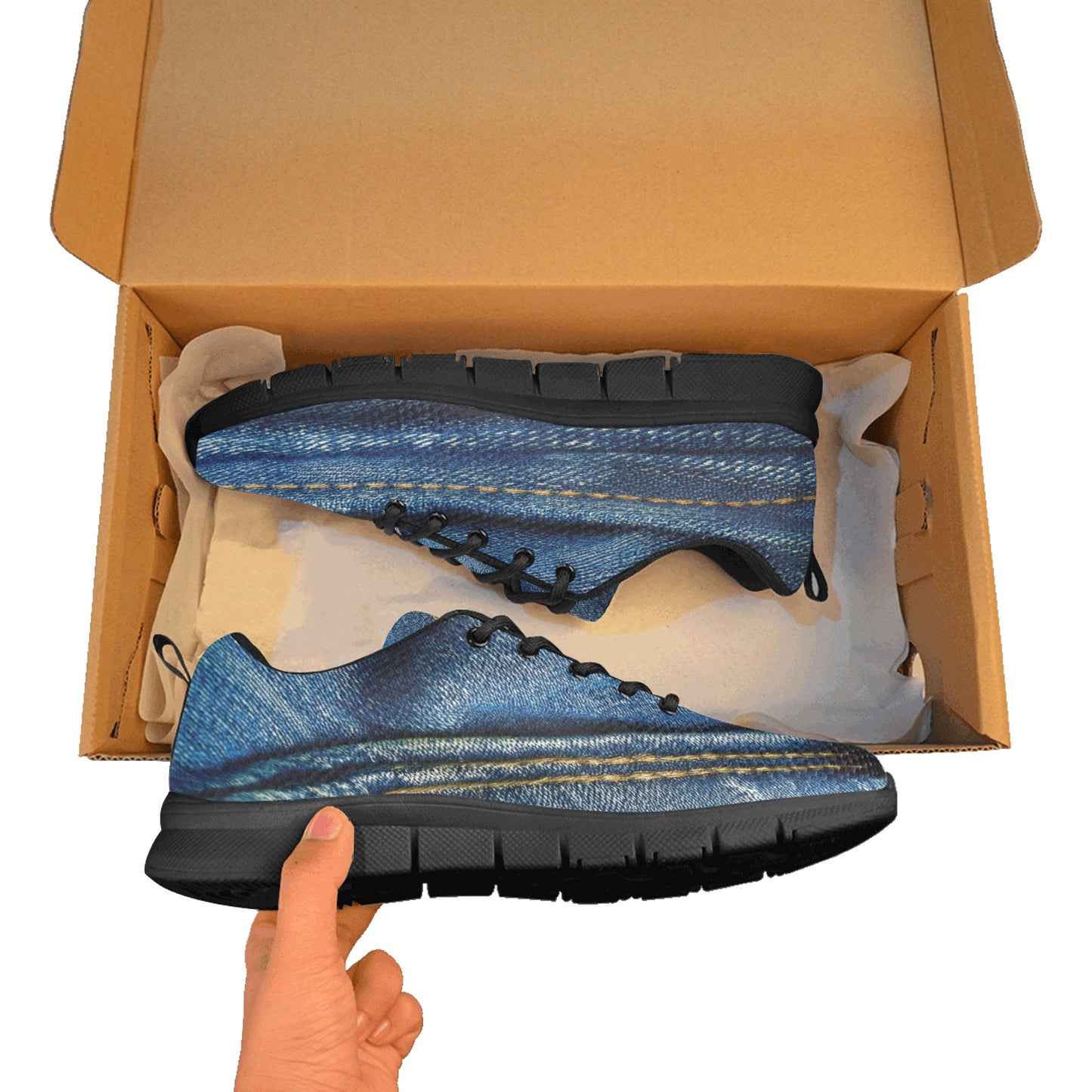Denum Men's Breathable Sneakers (Model 055)