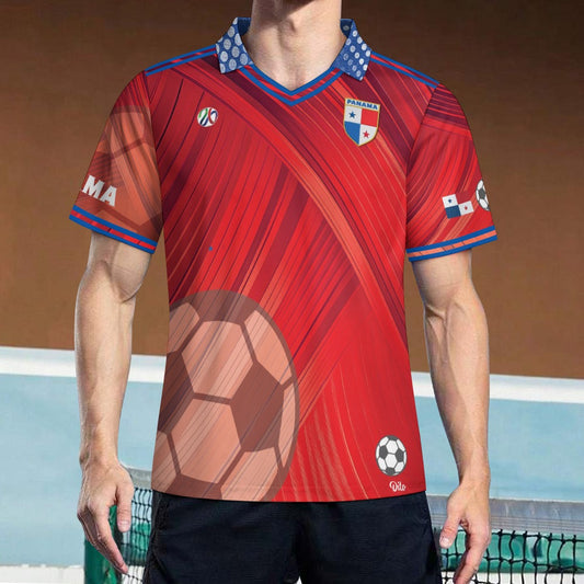 Panama Red Stripes Football jersey