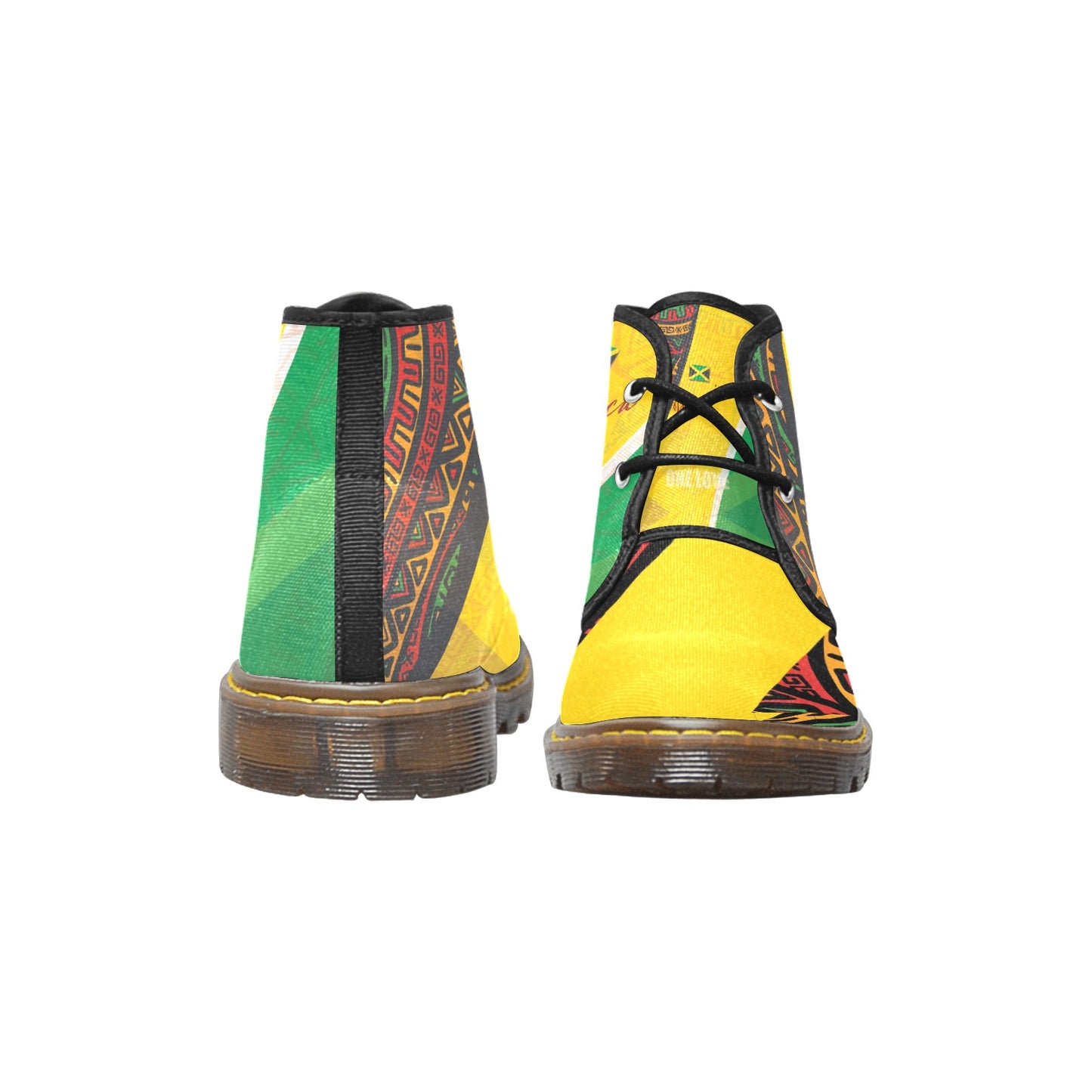 Jamaica Women's Canvas Chukka Boots Shoe (Model 2402-1)