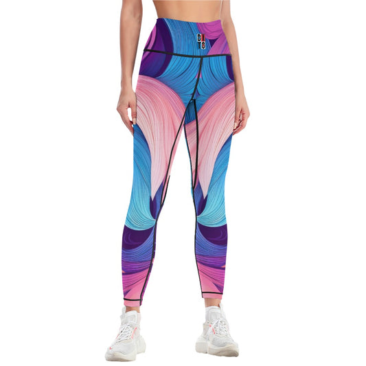 Floral Women's Comfort Sports Yoga Pants