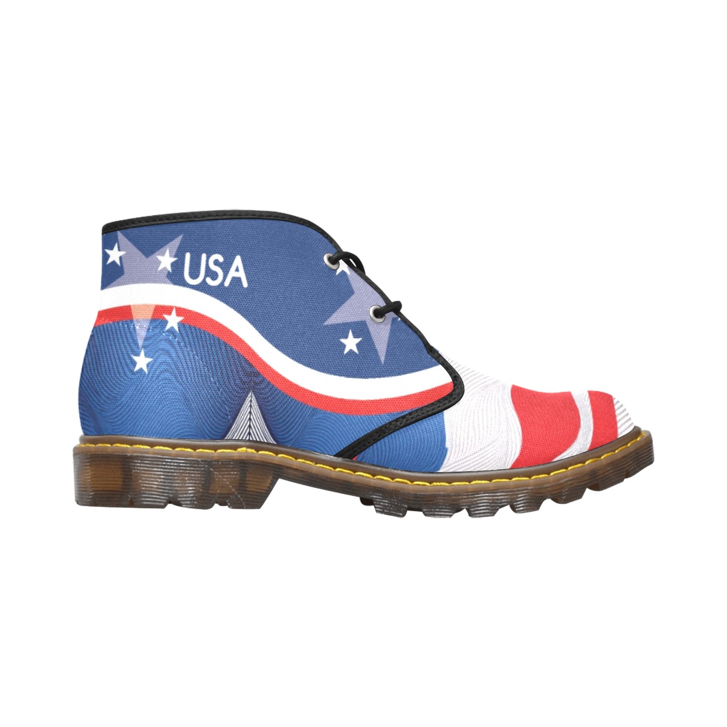 USA Men's Canvas Chukka Boots Shoe (Model 2402-1)