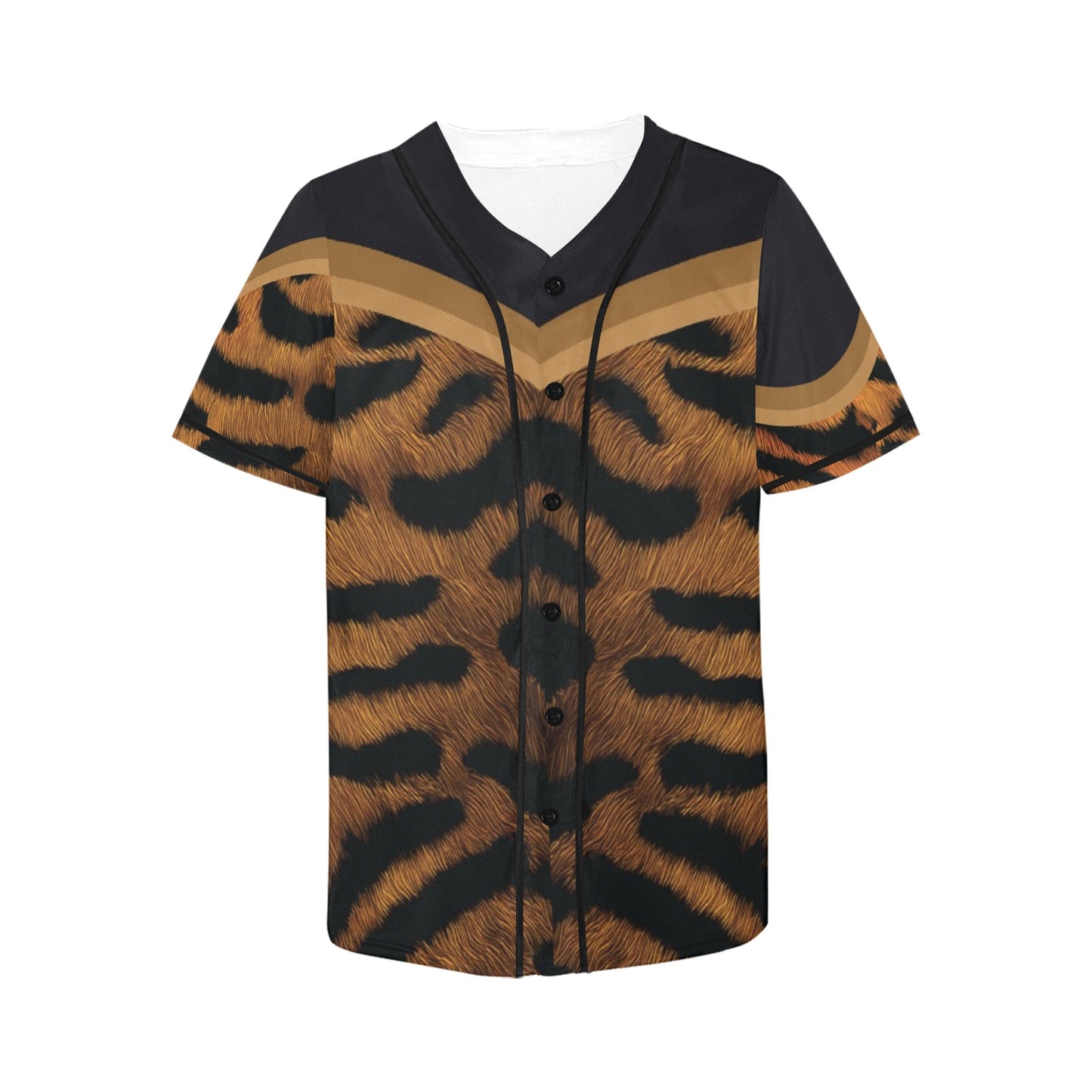 Tiger Women's All Over Print Baseball Jersey(ModelT50)