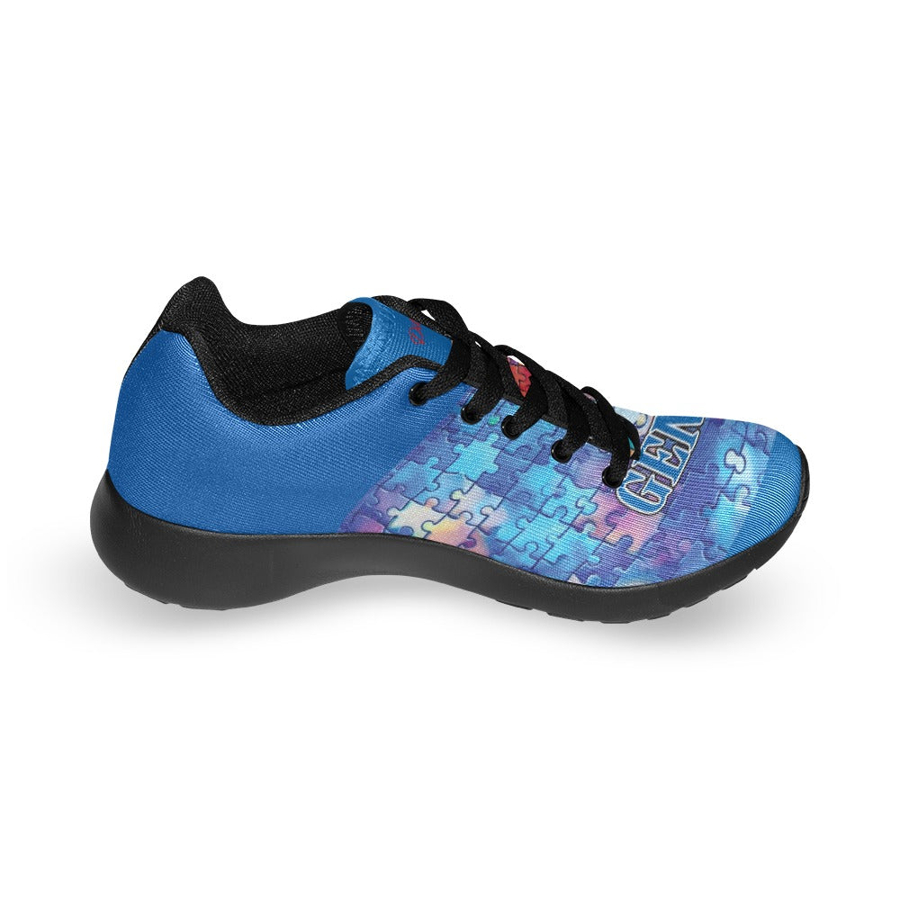 Geniuses Kid's Sneakers (Little Kid / Big Kid) (Model020)