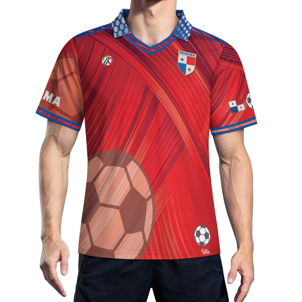 Panama Red Stripes Football jersey