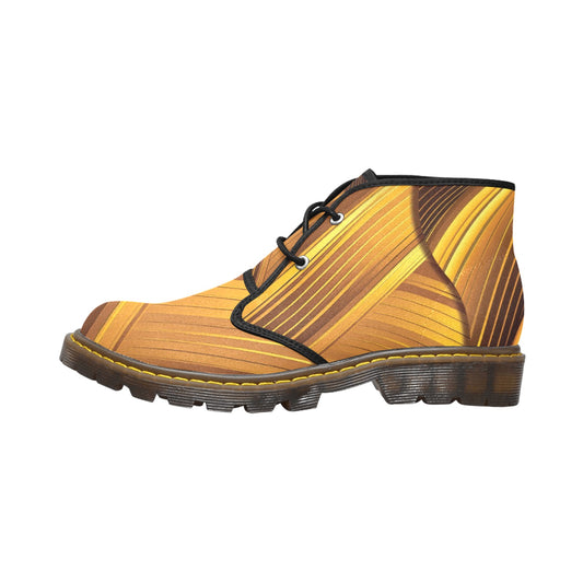 Golden Women's Canvas Chukka Boots (Model 2402-1)
