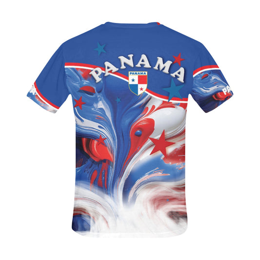Panama Paint Men's All Over Print T-shirt (USA Size) (Model T40)
