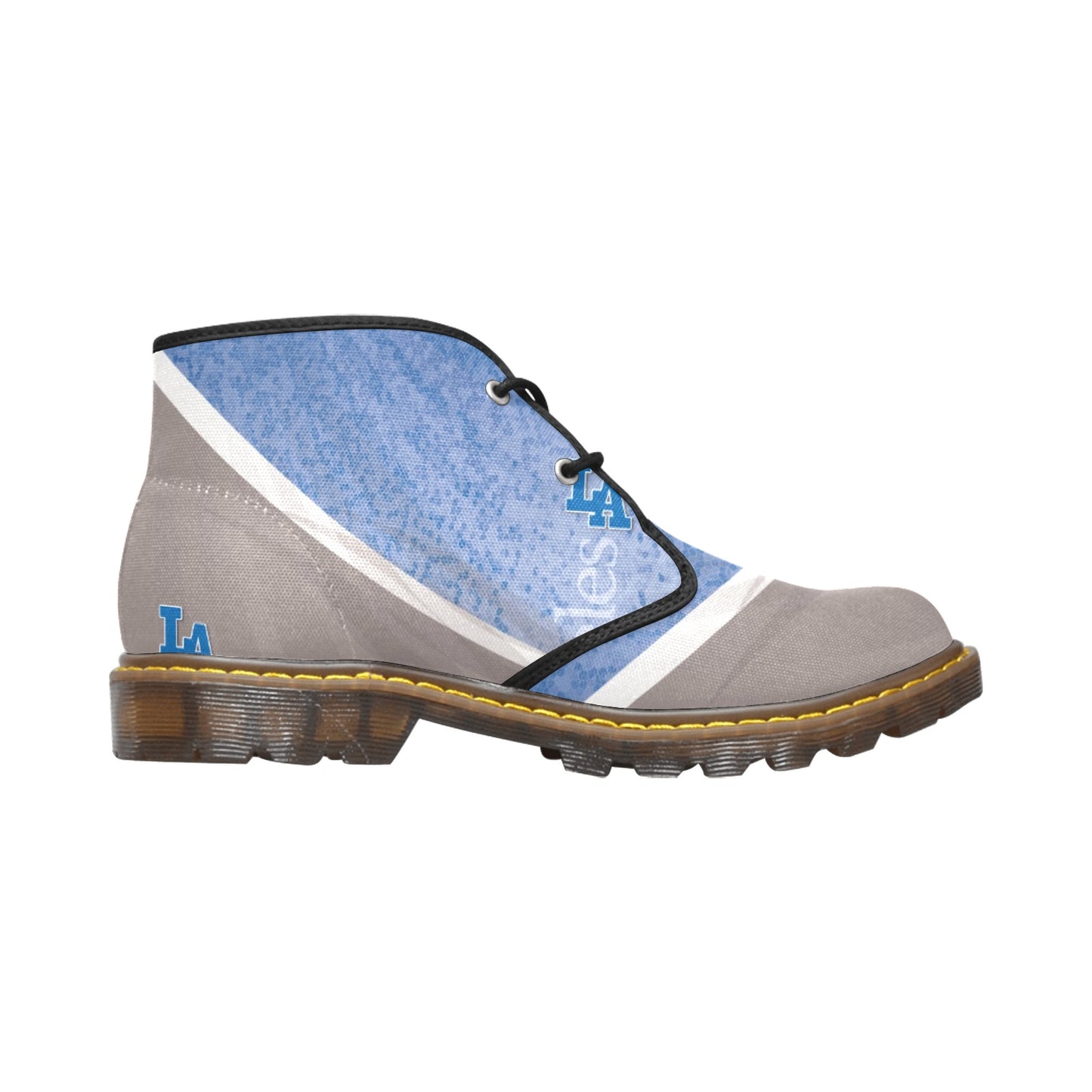 LA Men's Canvas Chukka Boots Shoe (Model 2402-1)