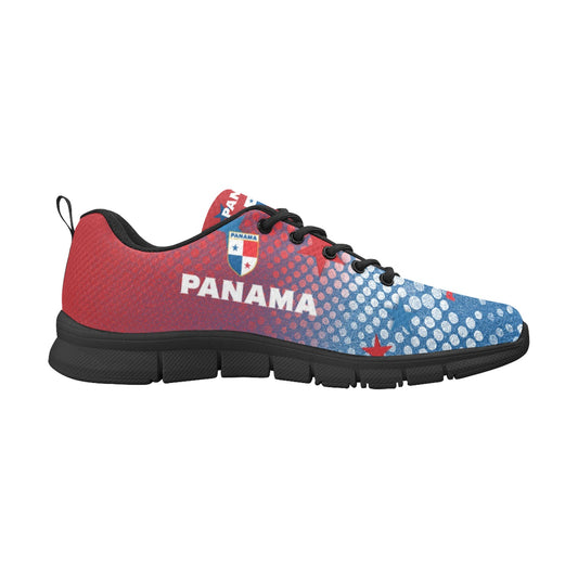 Panama Dots Women's Breathable Sneakers (Model 055)