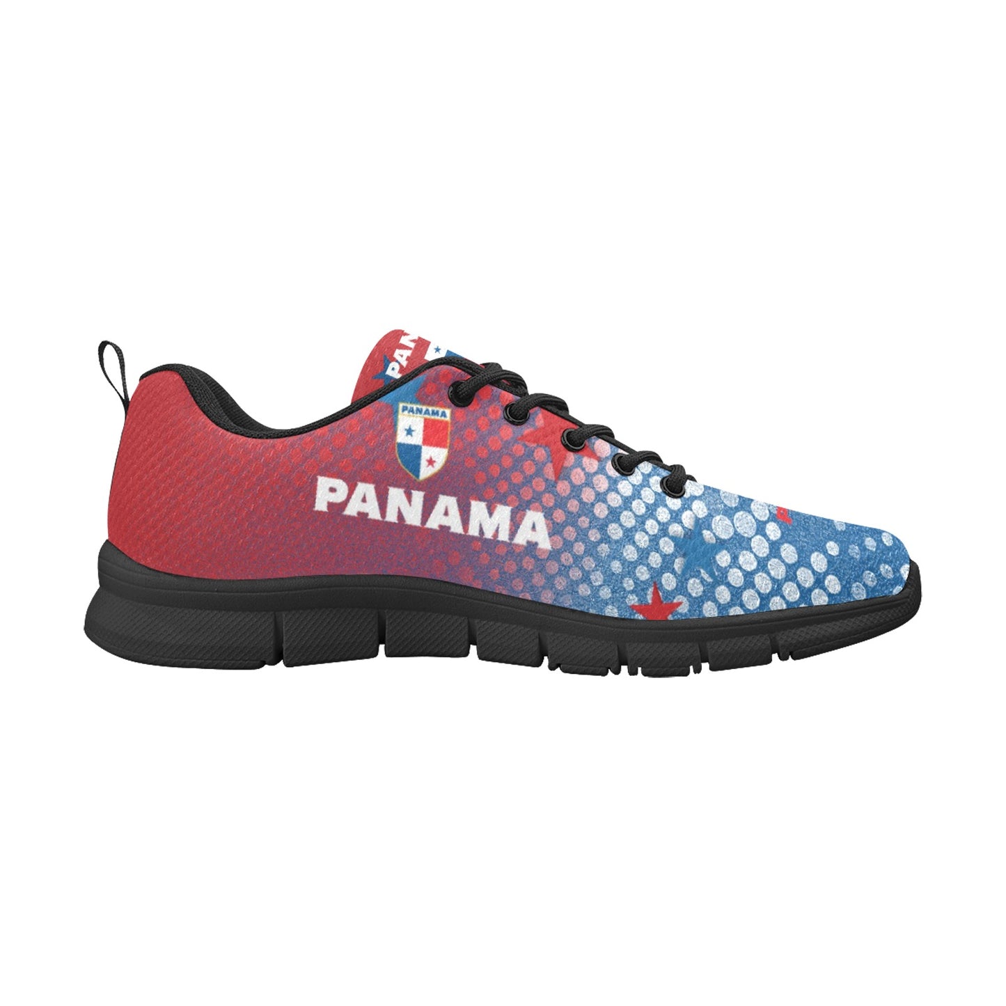 Panama Dots Women's Breathable Sneakers (Model 055)