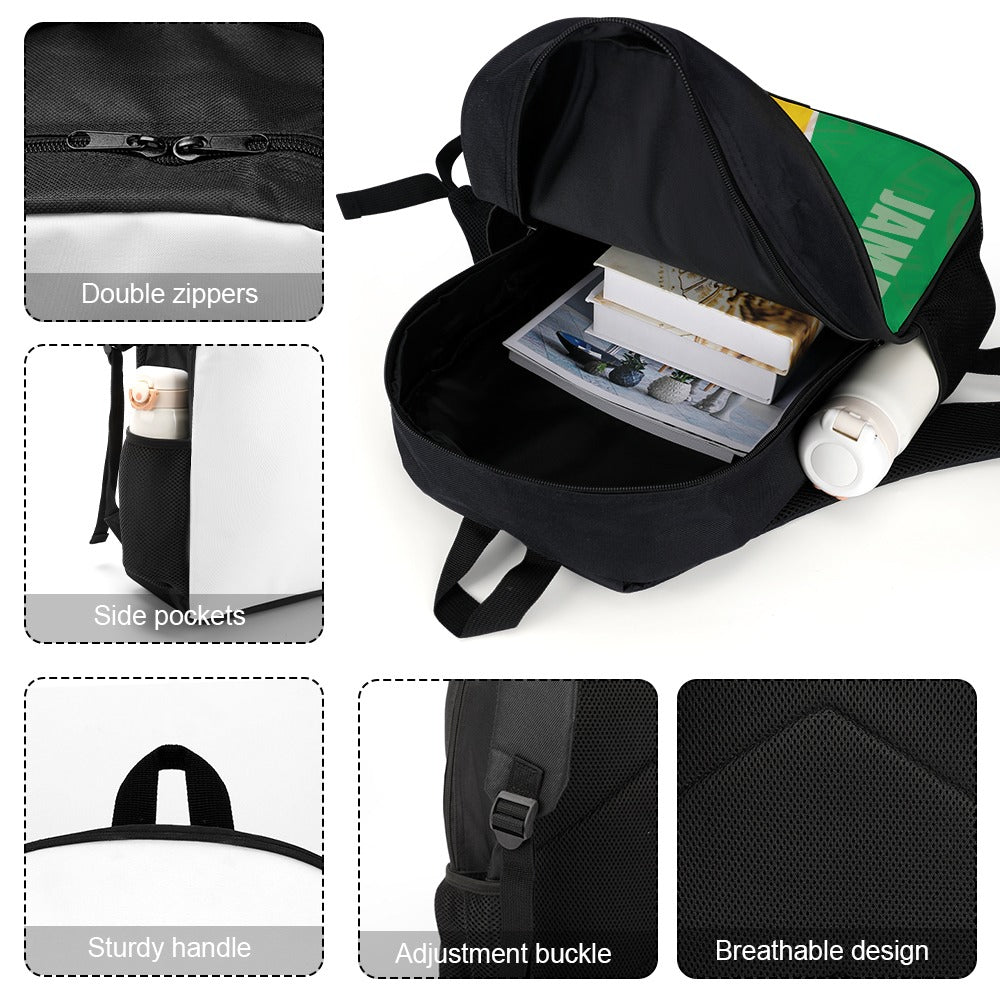 Jamaica New 17 inch Shoulder Backpack