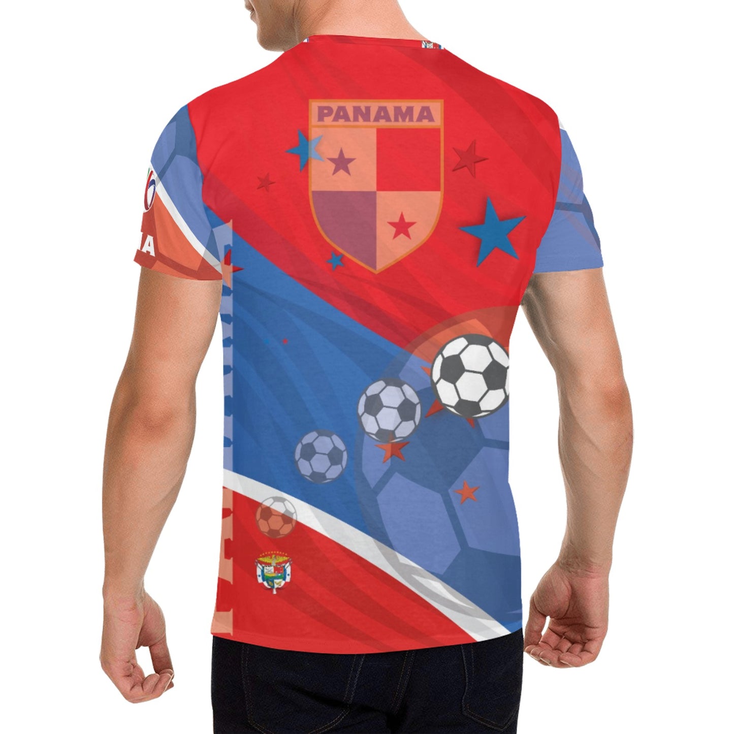 Panama Soccer Men's All Over Print T-shirt (USA Size) (Model T40)