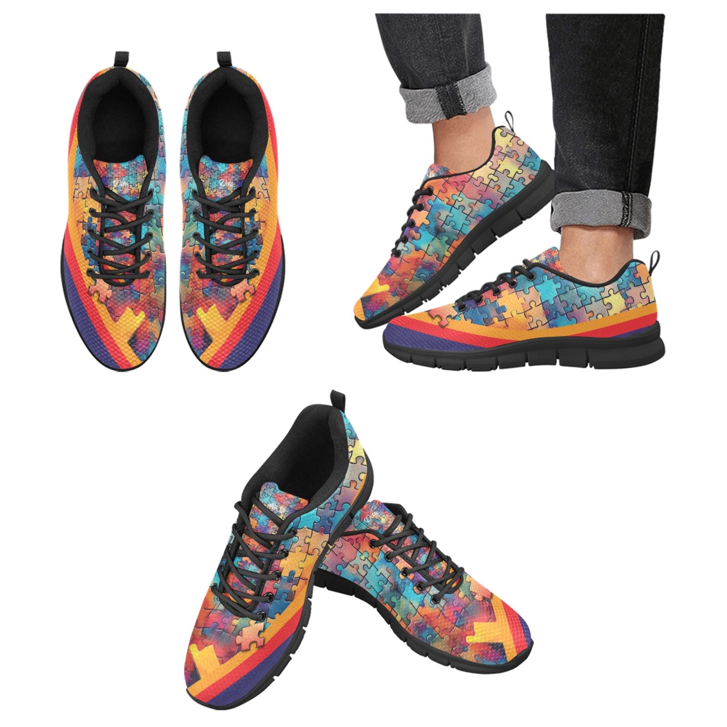 Geniuses Women's Breathable Sneakers (Model 055)