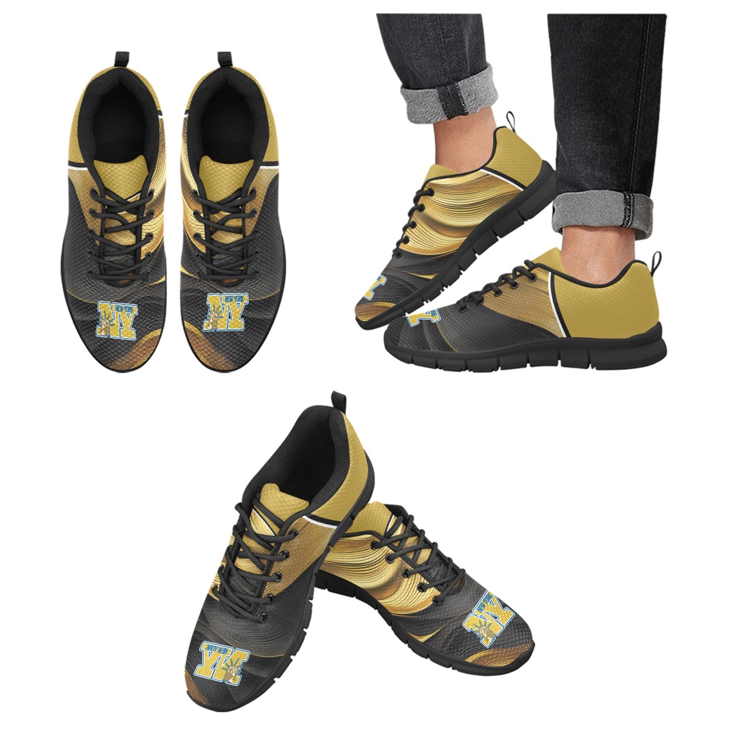 New York Women's Breathable Sneakers (Model 055)