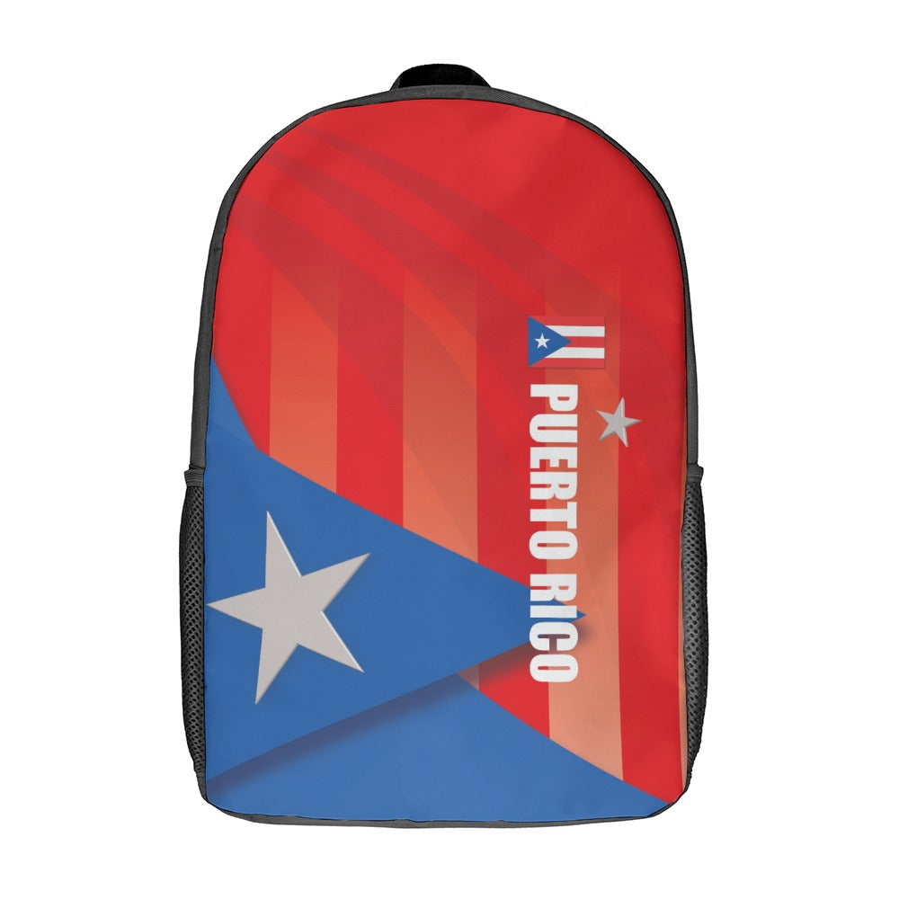 Puerto Rico New 17 inch Shoulder Backpack