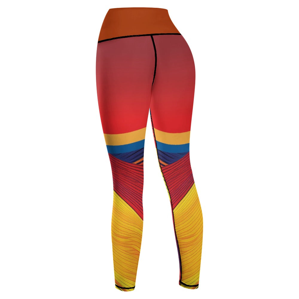 Colorful Women's Comfort Sports Yoga Pants