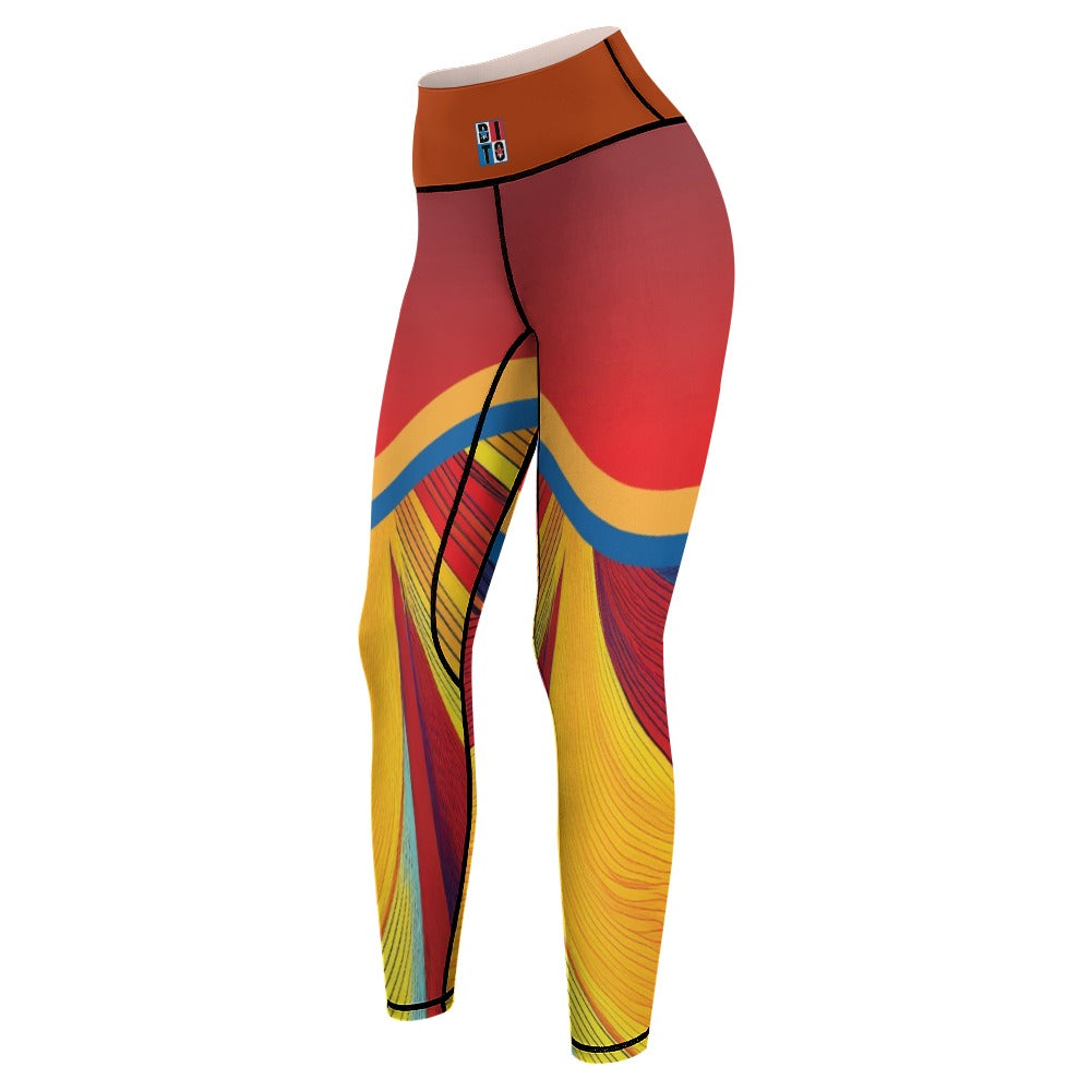Colorful Women's Comfort Sports Yoga Pants