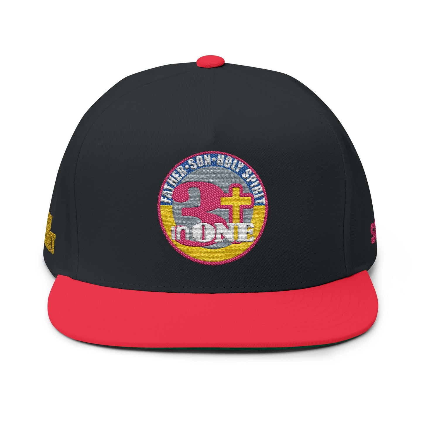 3 in 1 Flat Bill Cap (Embroidery)