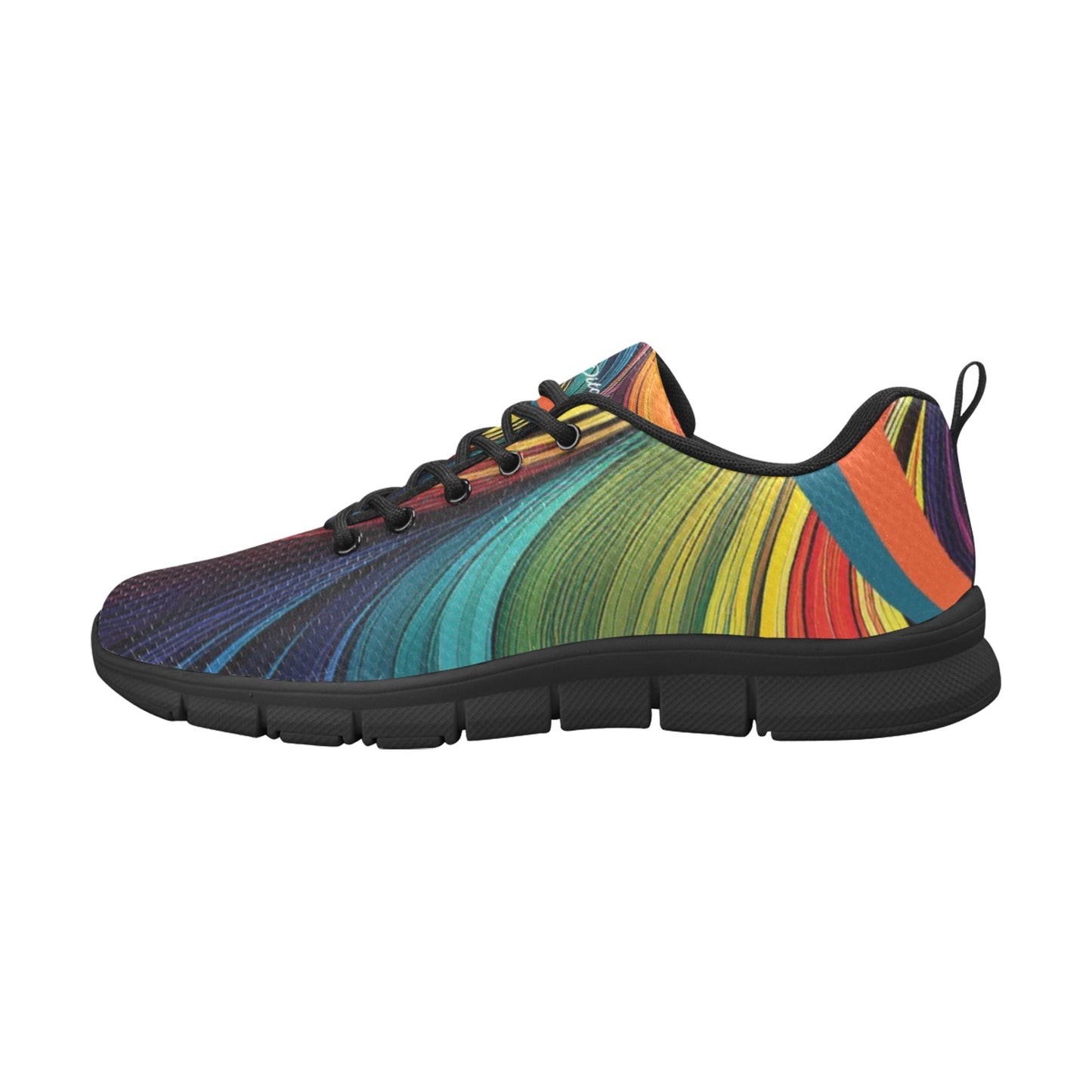 Colorful Women's Breathable Sneakers (Model 055)