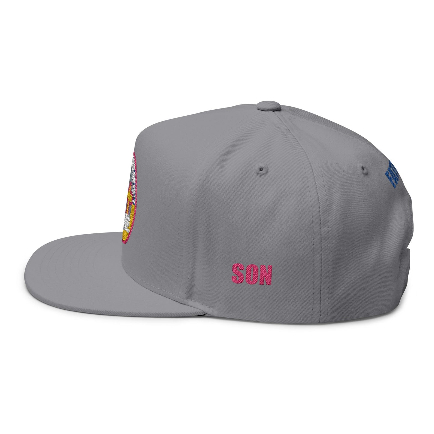 3 in 1 Flat Bill Cap (Embroidery)