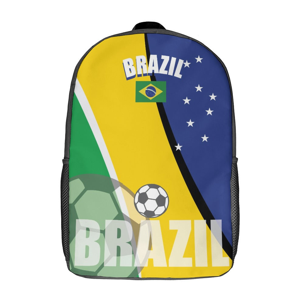 Brazil New 17 inch Shoulder Backpack