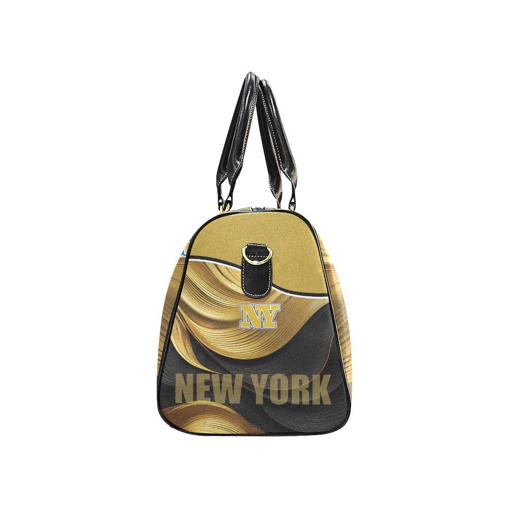 New York Travel Bag Black (Small) (Model1639)