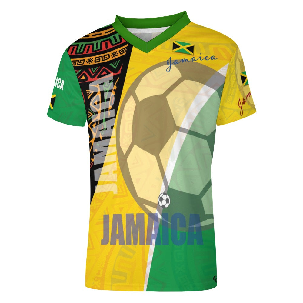 Jamaica Football clothes V-neck