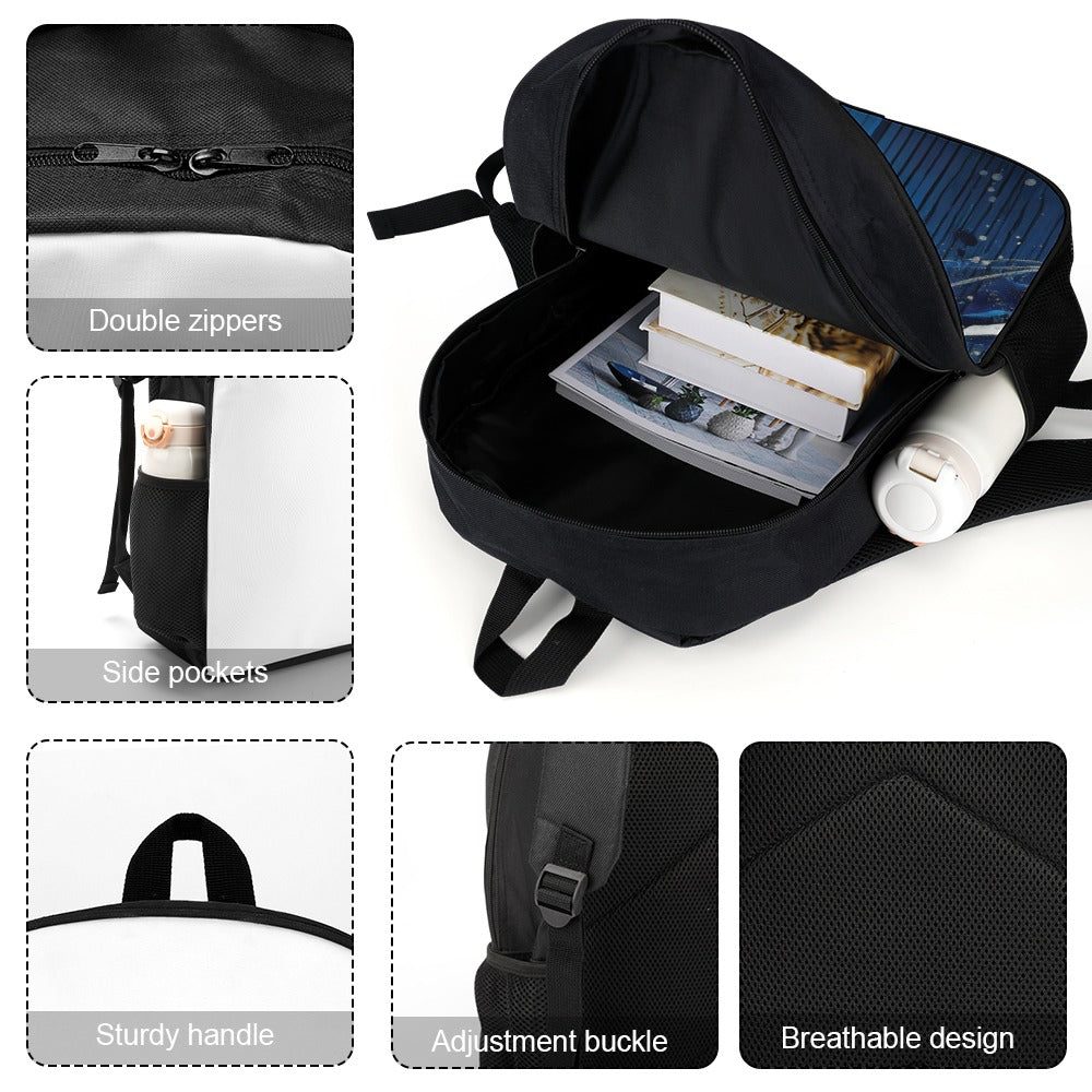 LA New 17 inch Shoulder Backpack