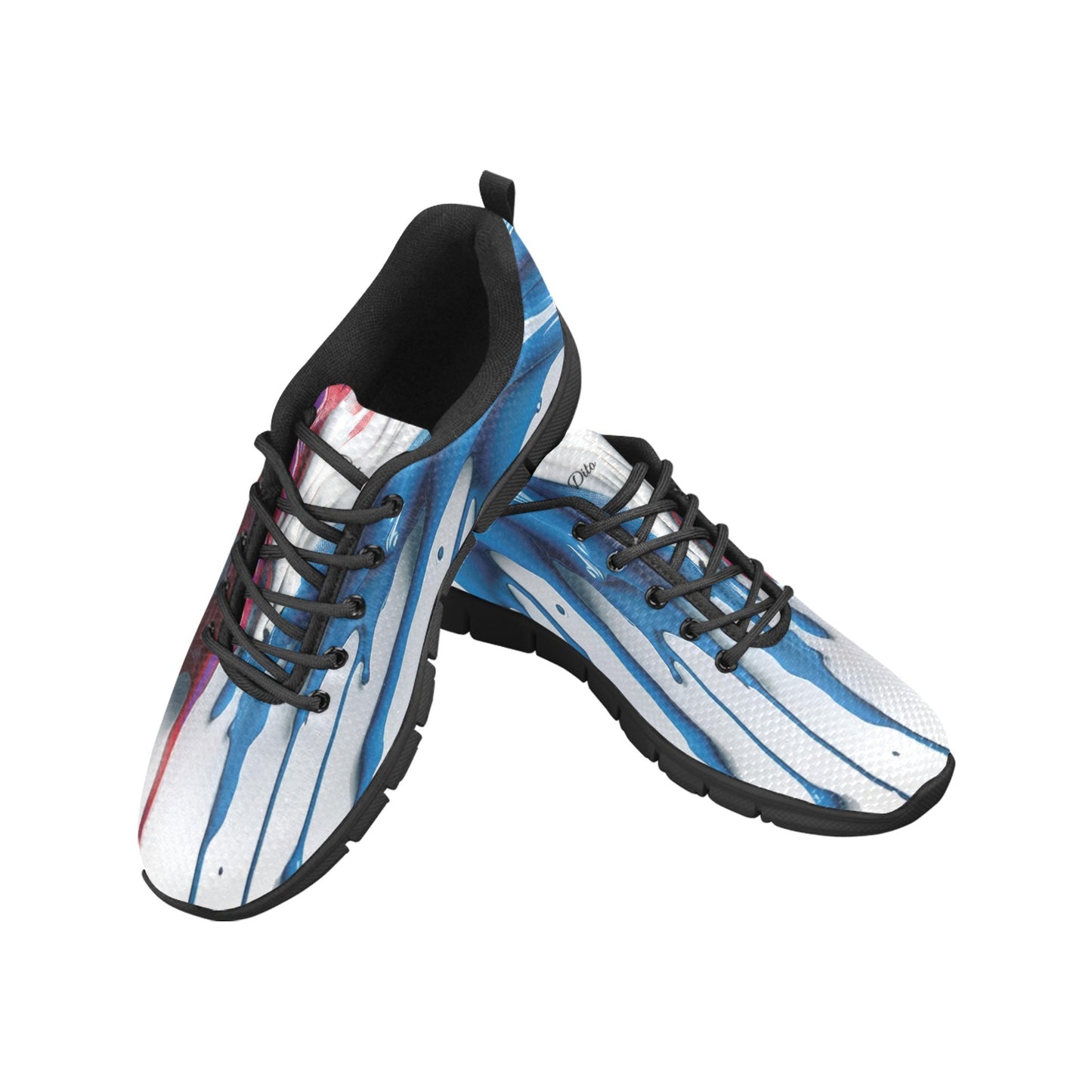 Drip Men's Breathable Sneakers (Model 055)