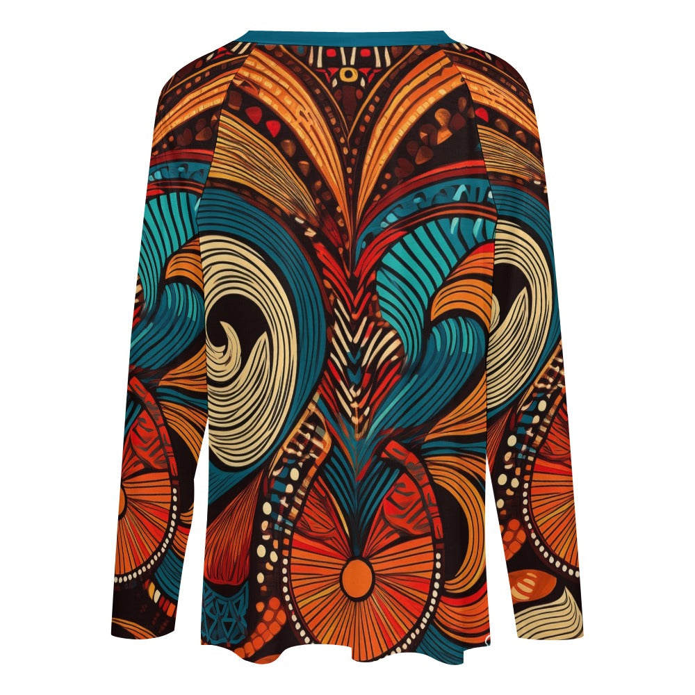 *Native Women's Long sleeve loose tee