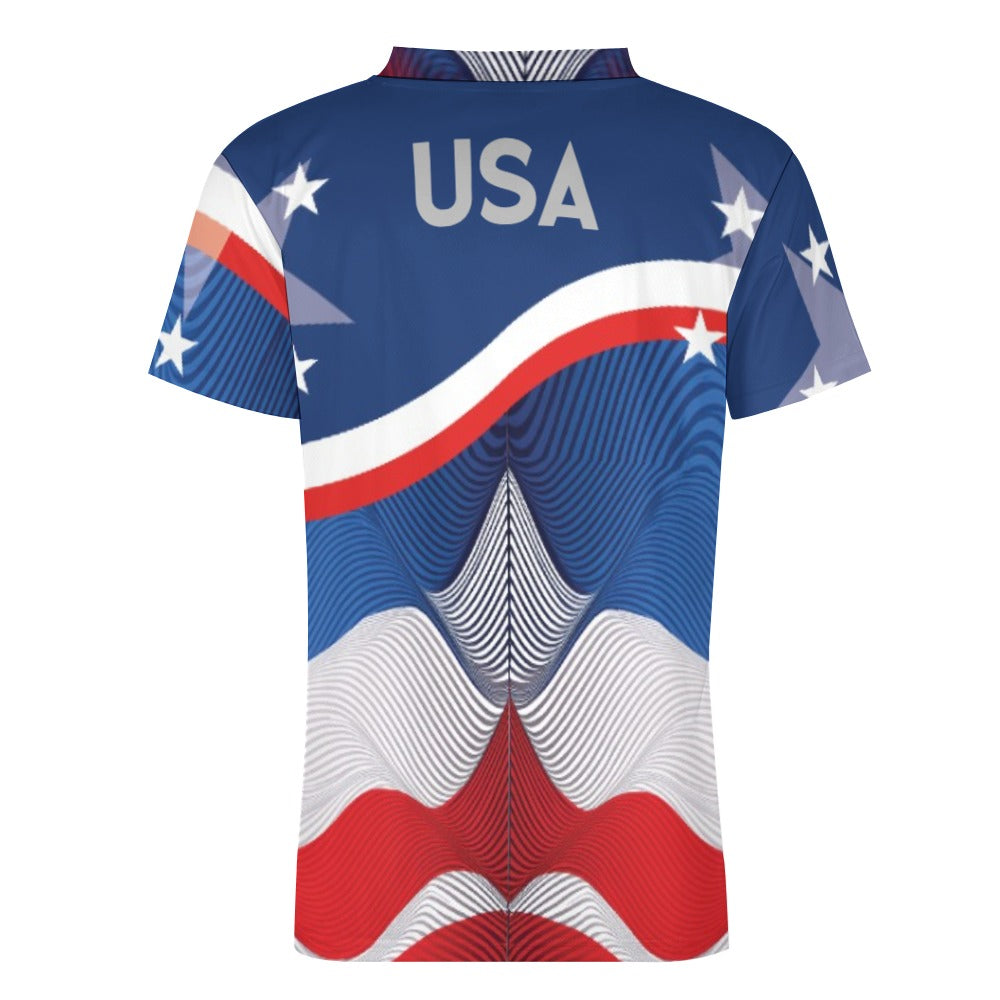 USA Football Soccer clothes V-neck