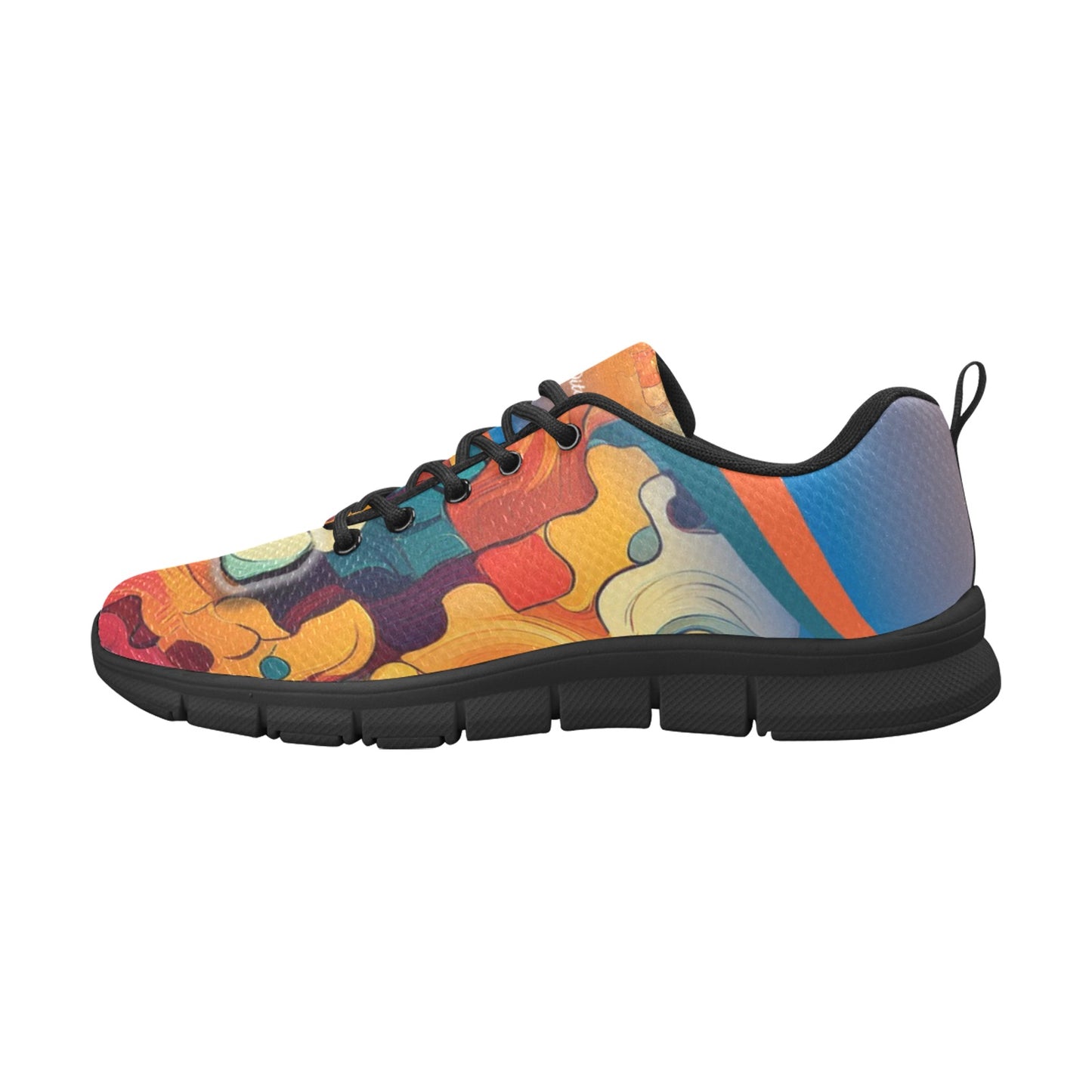 Puzzle Women's Breathable Sneakers (Model 055)