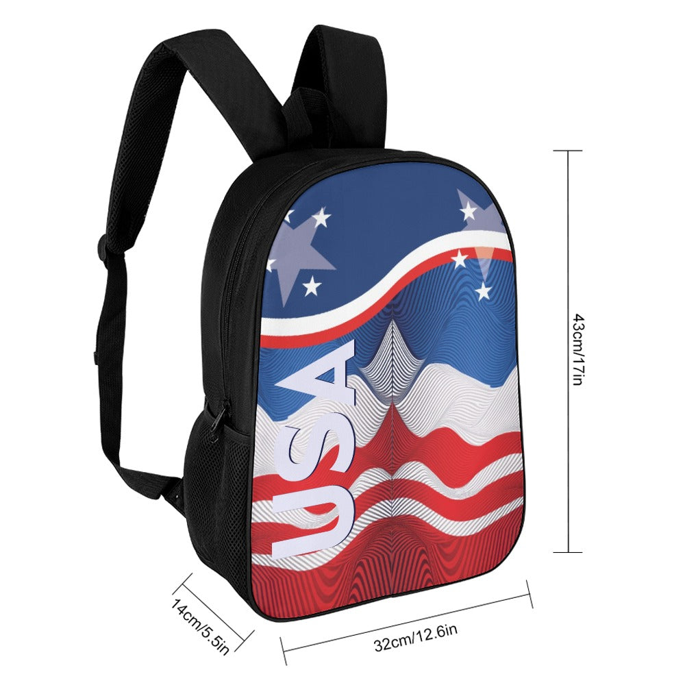 USA New 17 inch Shoulder Backpack