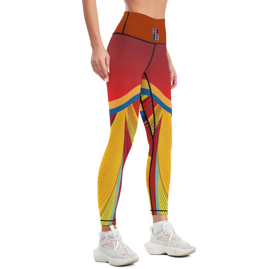 Colorful Women's Comfort Sports Yoga Pants
