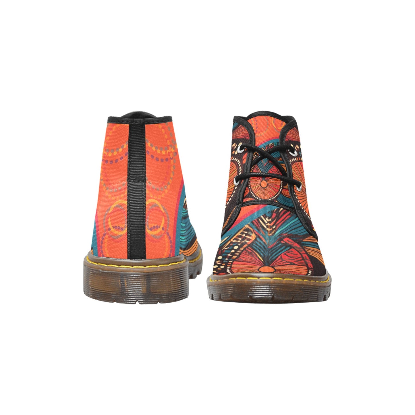Native Men's Canvas Chukka Boots Shoe (Model 2402-1)
