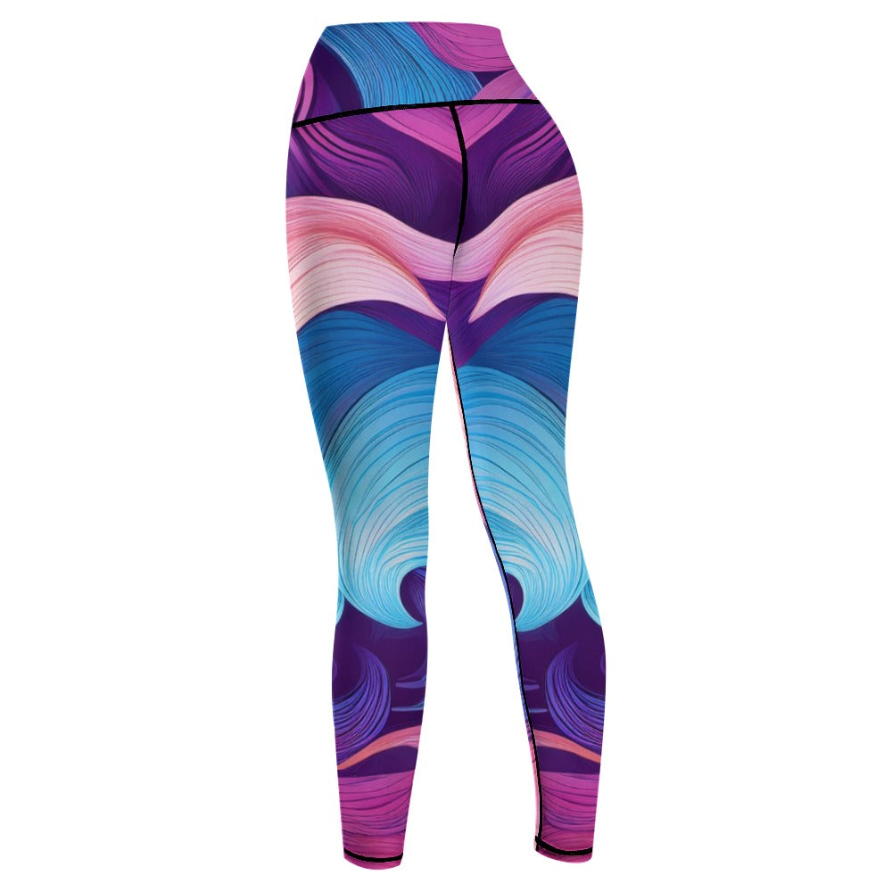 Floral Women's Comfort Sports Yoga Pants