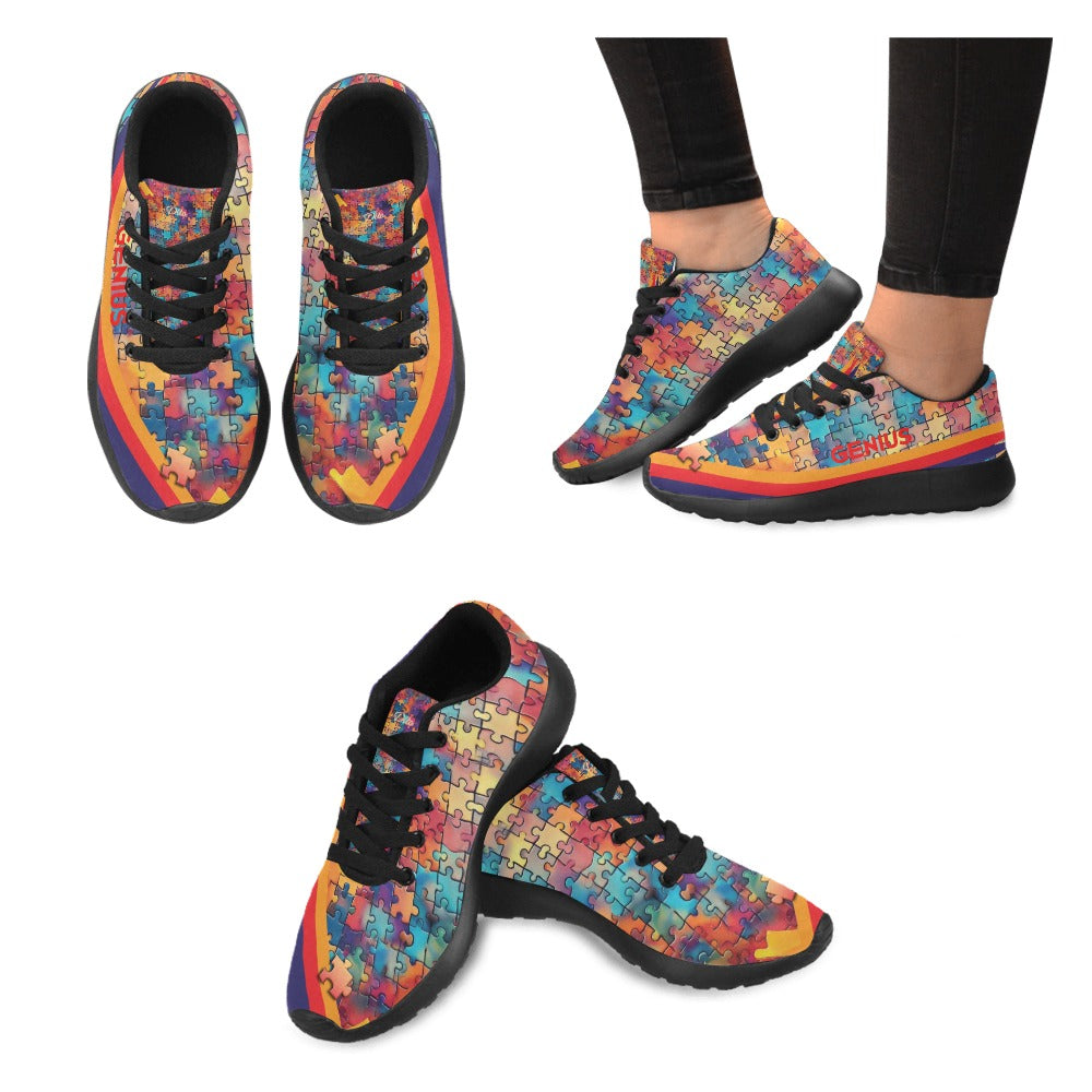 Geniuses Colorful Kid's Sneakers (Little Kid / Big Kid) (Model020)