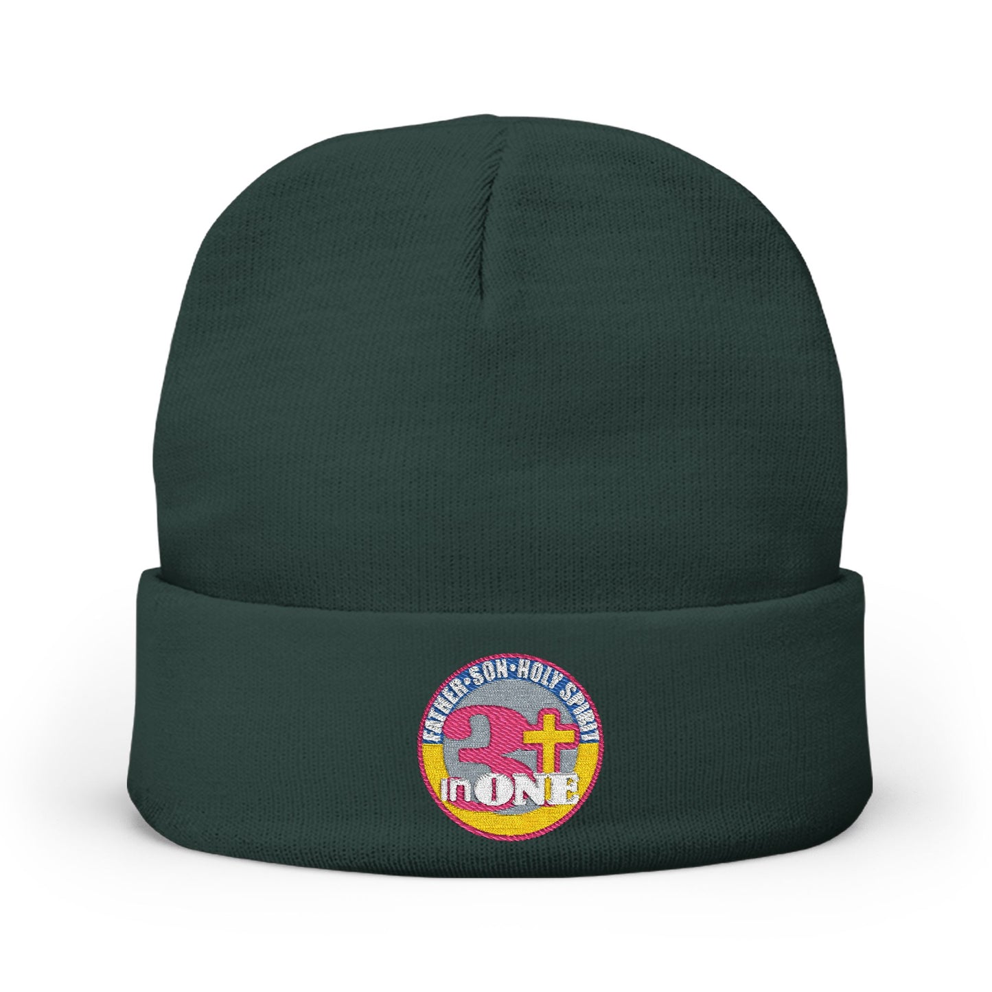 3 in 1x Knit Beanie (Embroidery)