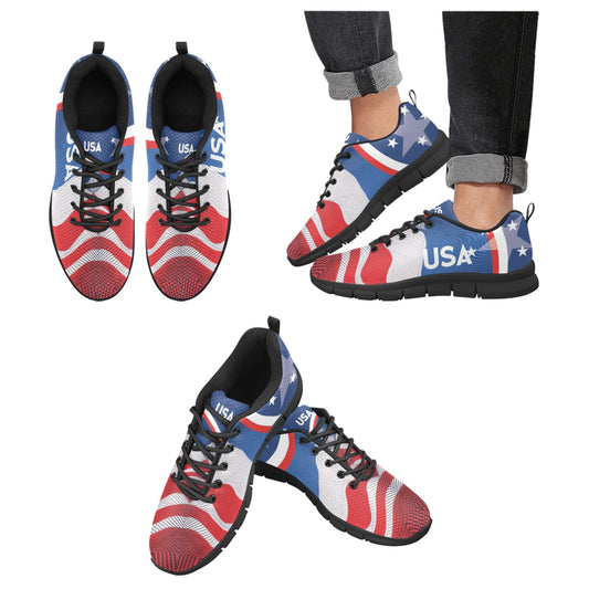 USA Men's Breathable Sneakers (Model 055)