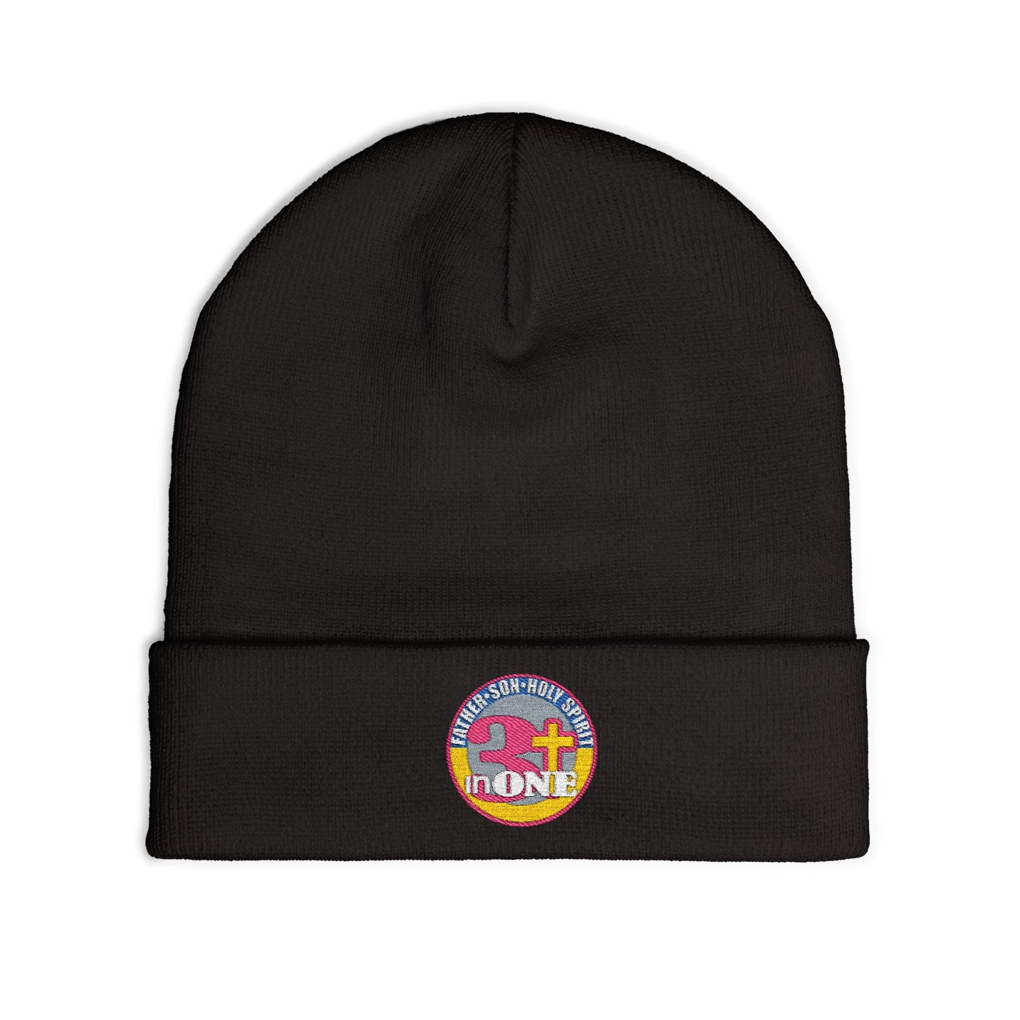 3 in 1x Knit Beanie (Embroidery)