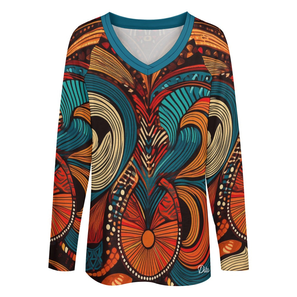 *Native Women's Long sleeve loose tee