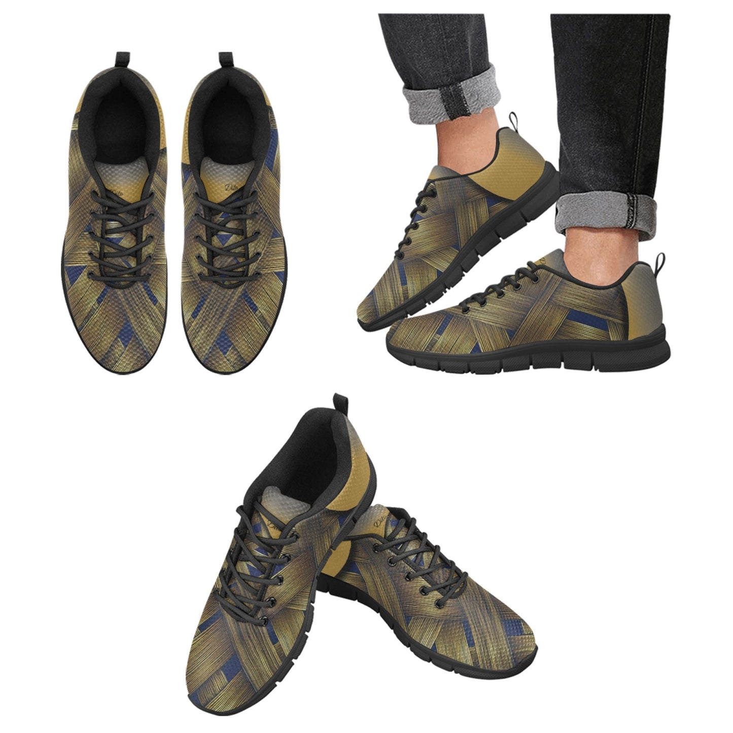 Basket Men's Breathable Sneakers (Model 055)