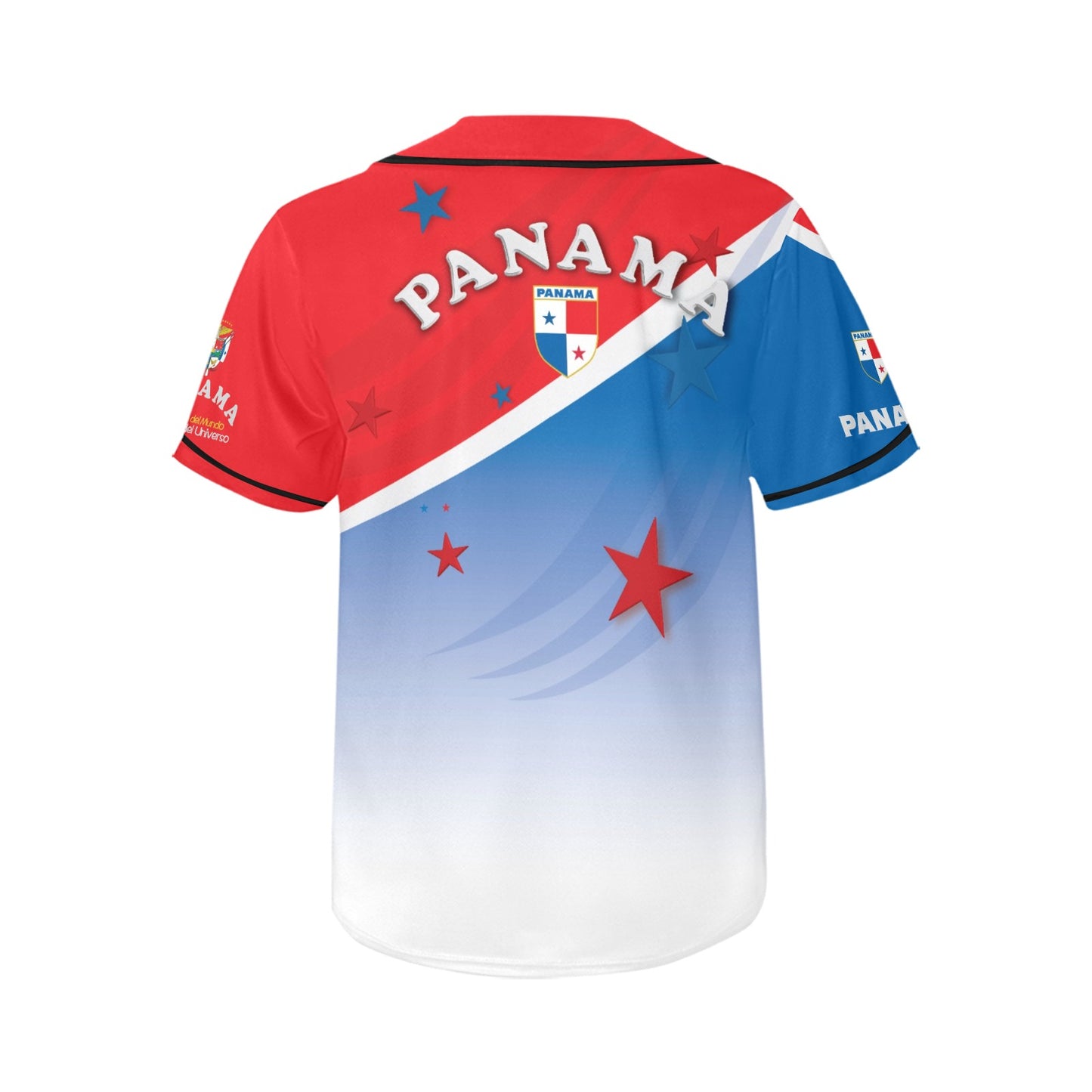Panama Gradient Women's All Over Print Baseball Jersey(ModelT50)