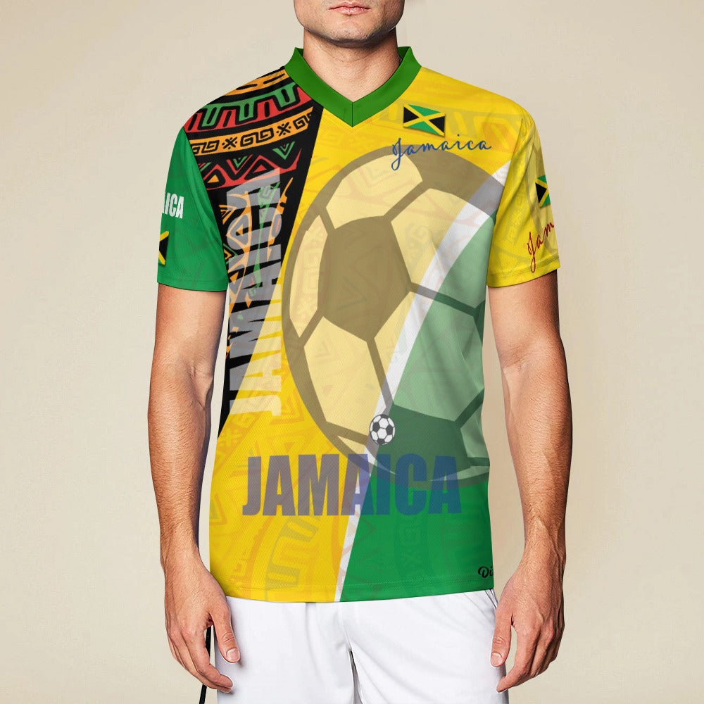 Jamaica Football clothes V-neck