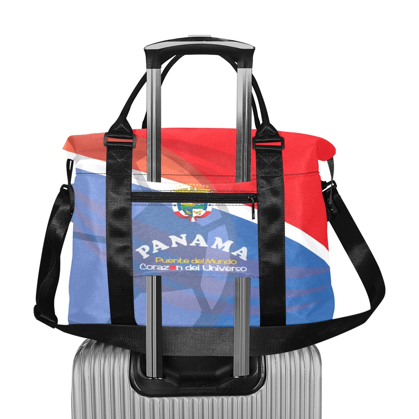 Panama Red Large Capacity Duffle Bag(Model1715)