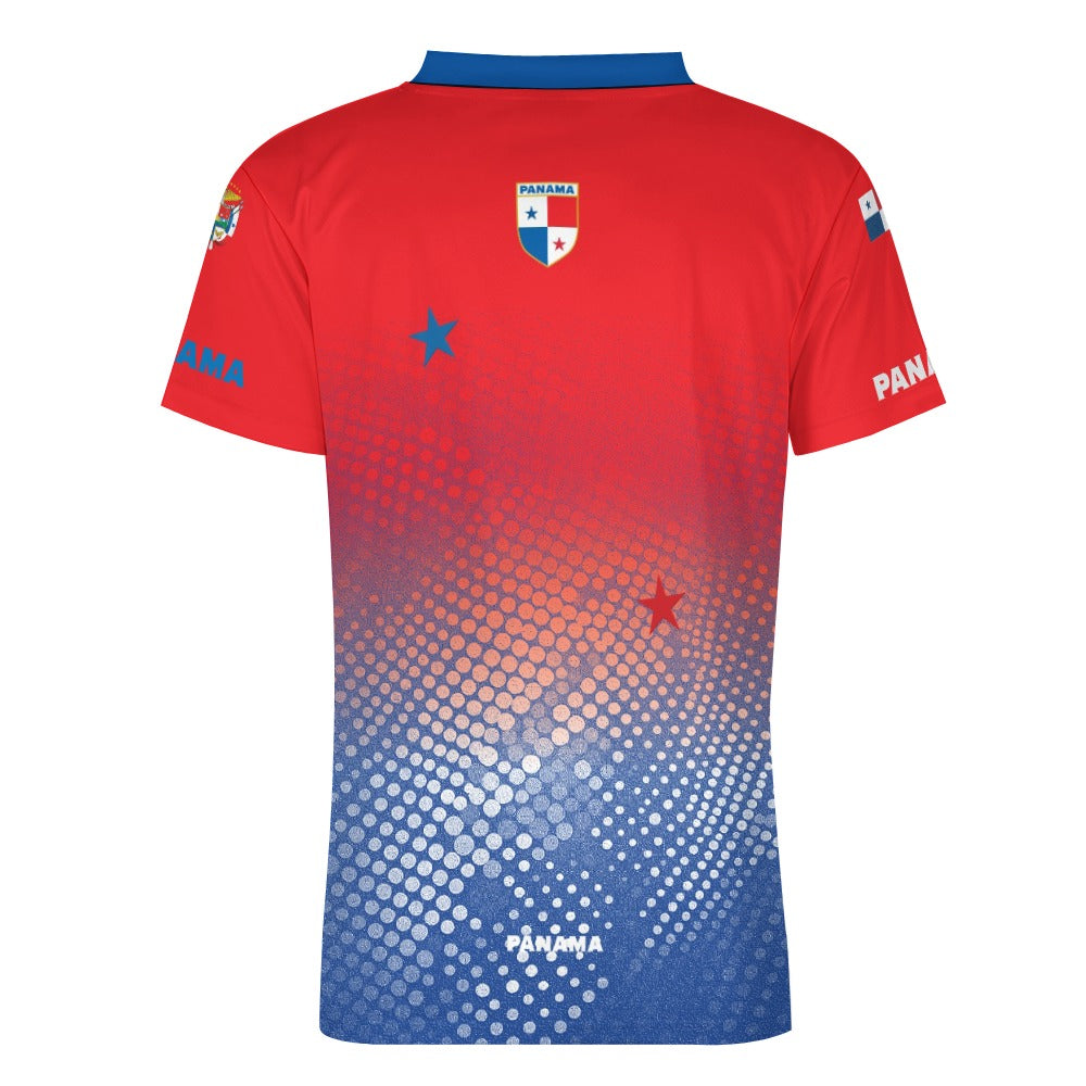 Panama Dots Football clothes V-neck